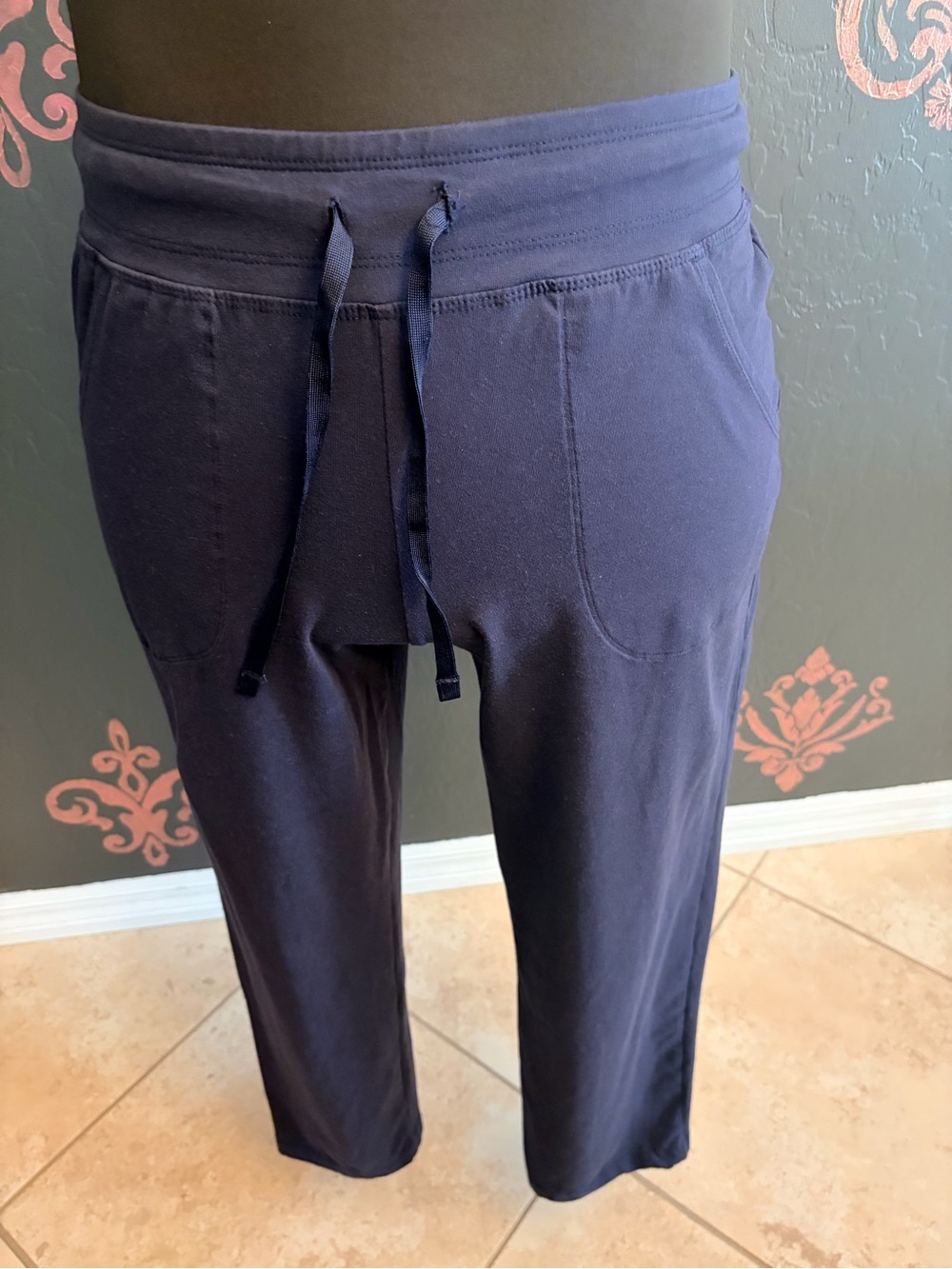 Women’s Navy Drawstring Casual Pants